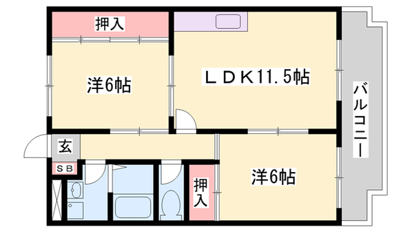 フラッツ・アイの物件間取画像